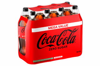 bilde av 8-pak coca cola zero