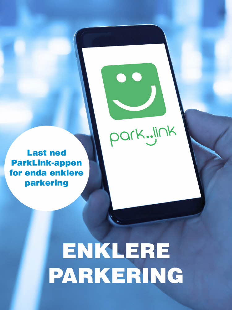 Bilde av appen for enklere parkering med ParkLink