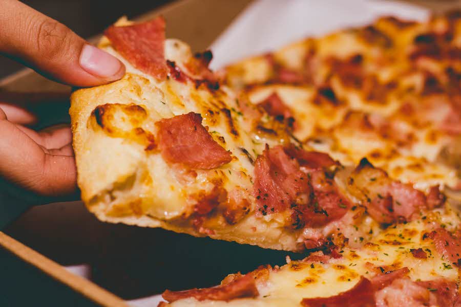 Smaksprøver pizza