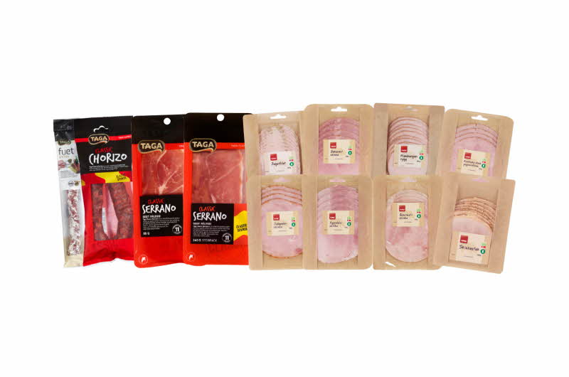 Stort utvalg Taga og Coop gourmet pålegg