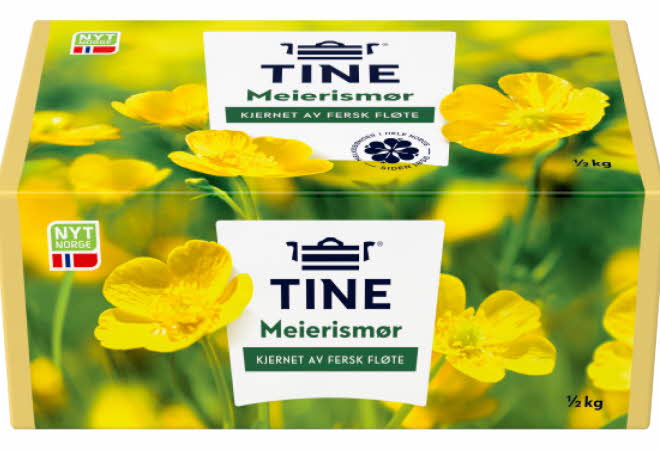 bilde av meierismør