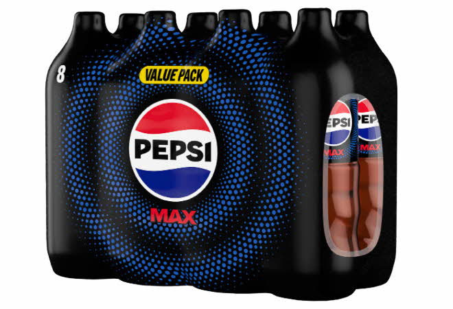 bilde av 8 pak pepsi max