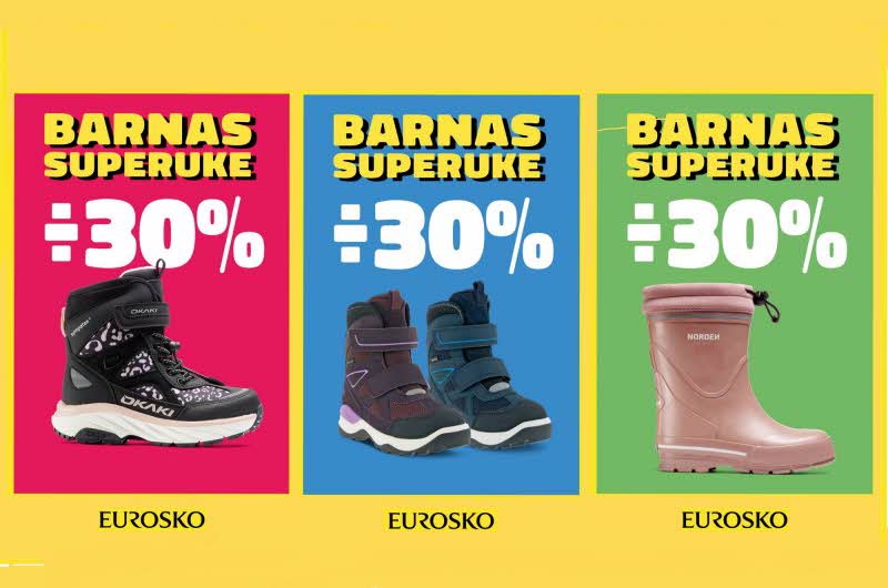 Vinterstøvler til barn -30%