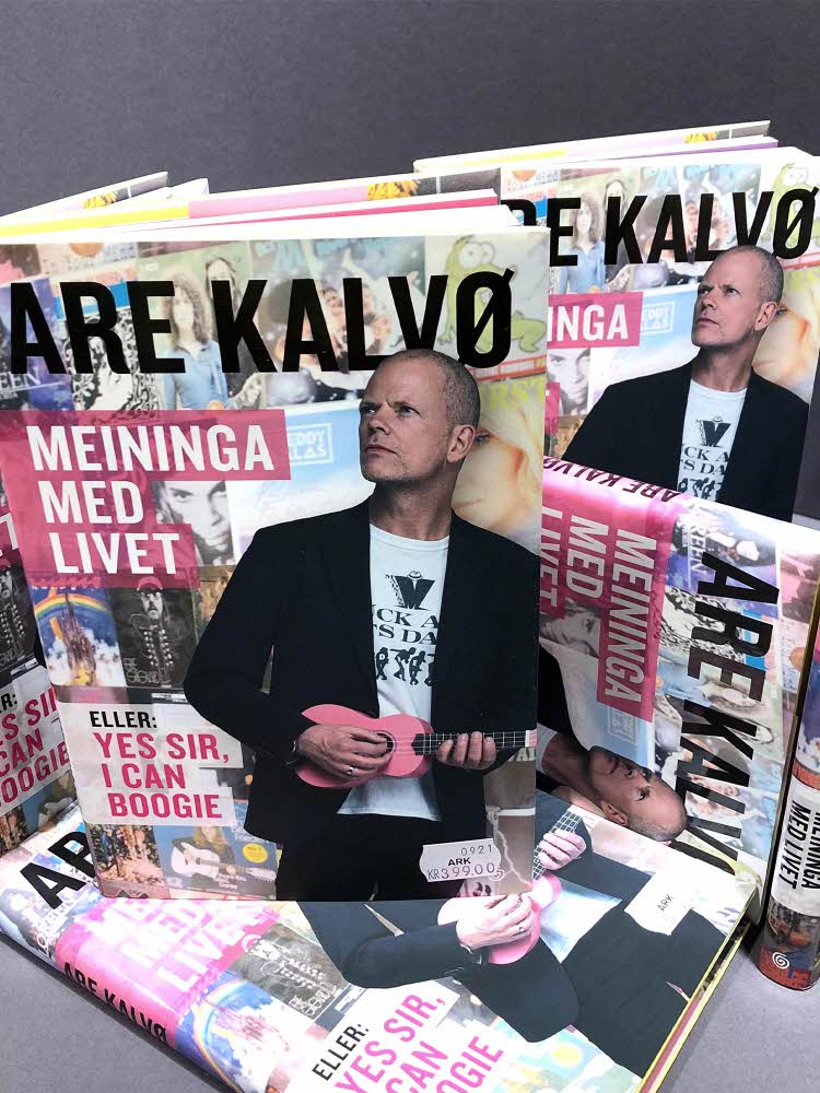 Boken til Are Kalvø "Meininga med livet"