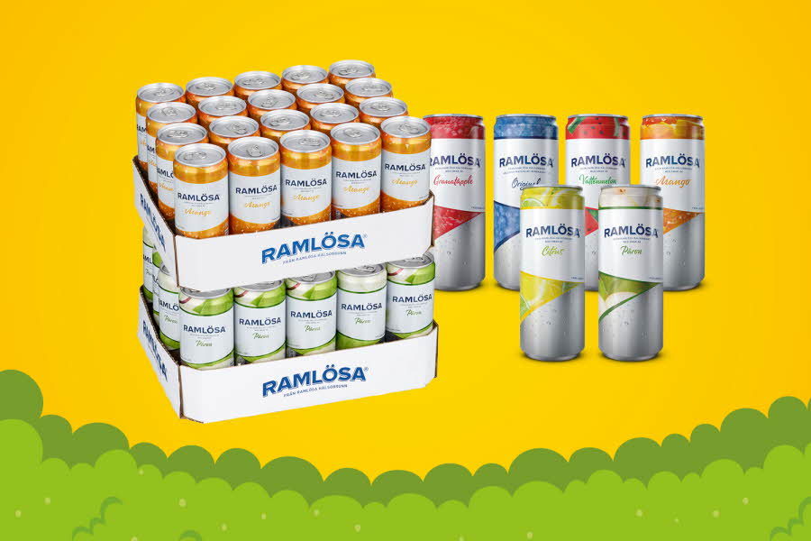 Ramlösa 20-pakk i ulike smaker
