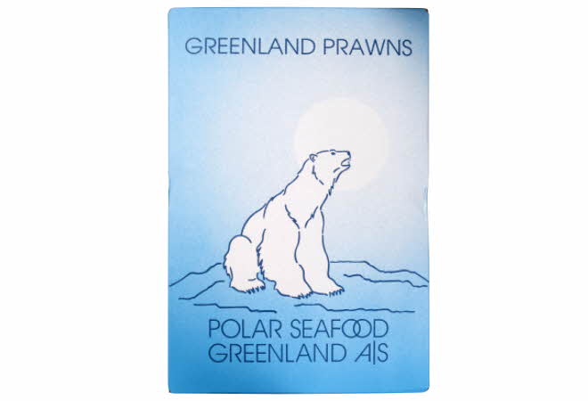 En pakning med Polar reker 5 kg.