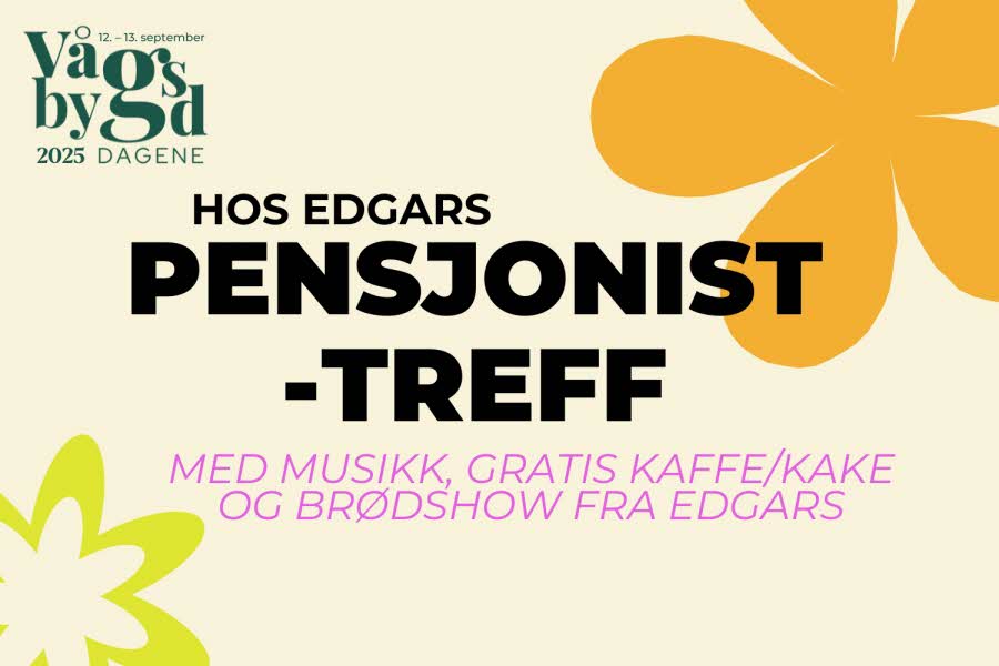 Pensjonisttreff på AMFI Vågsbygd 2025