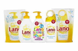 diverse produkter fra Lano