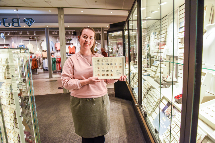 Cecilie hos Bjørklund