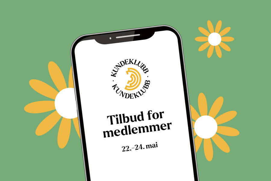 Tilbud for medlemmer 22.-24. mai