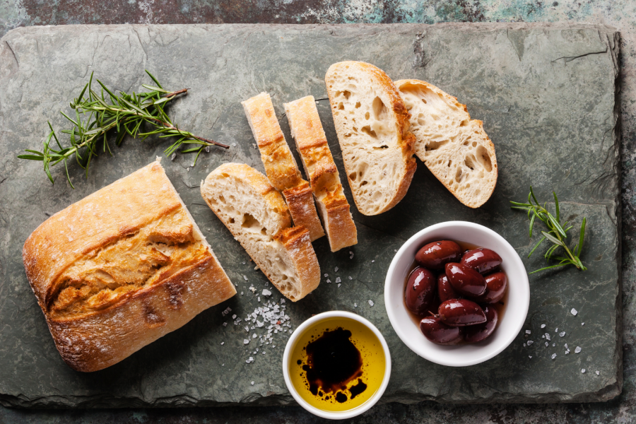 Brød og vin, Crosta Kjøkken & Vinbar
