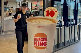 Burger King kaffe