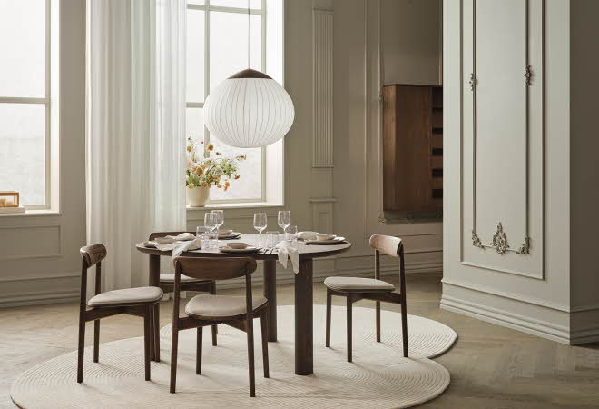 spisestue med stoler