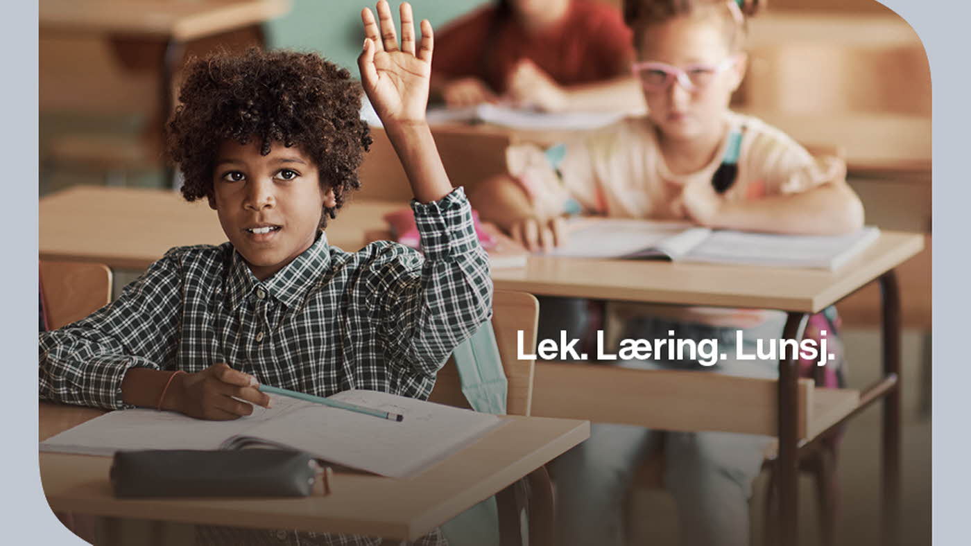 Lek. Læring. Lunsj.