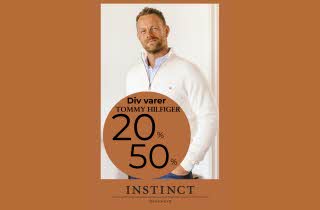 -2050% på div. varer fra Tommy Hilfiger