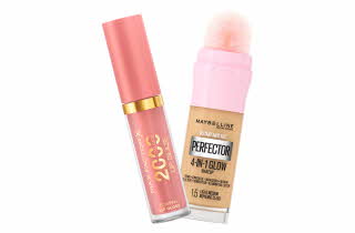 En leppestift fra Max Factor og en concealer fra Maybelline