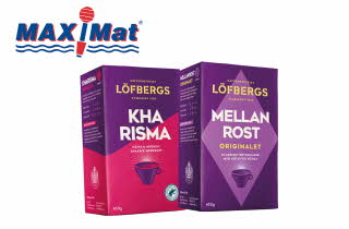 2 paket kaffe