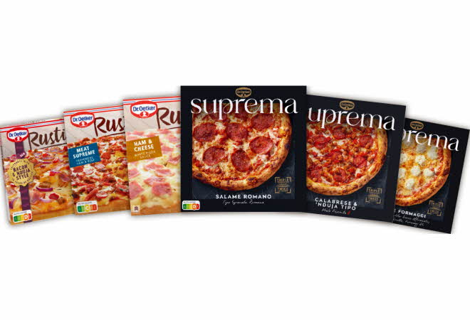 bilde av frossen pizza