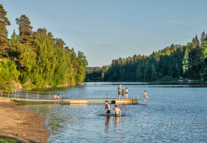 områdefoto, sommer, Lørenskog