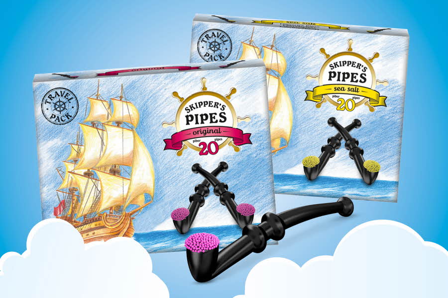 Produktbilde av to Skippers Pipes