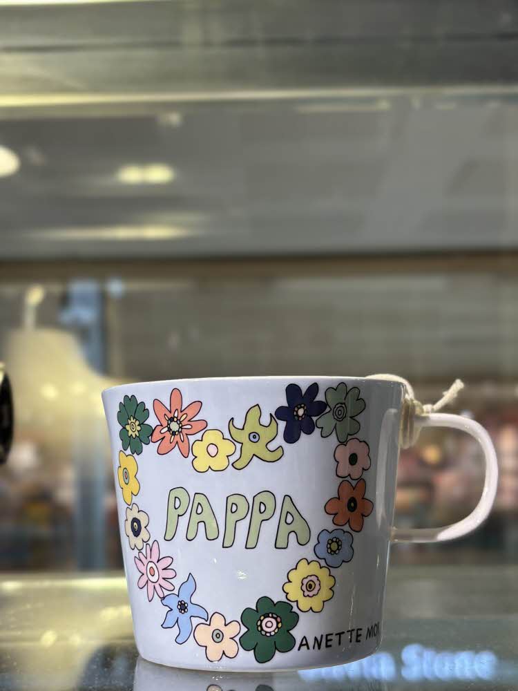 krus med teksten pappa