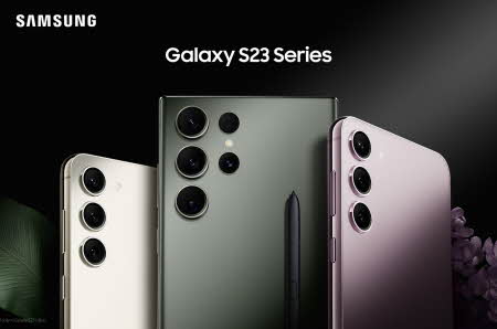 Samsung Galaxy S23 i forskjellige modeller og farger