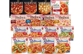 bilde av diverse Ristorante pizzer