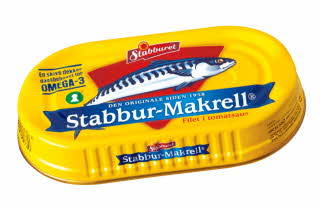 En Stabbur-Makrell boks.