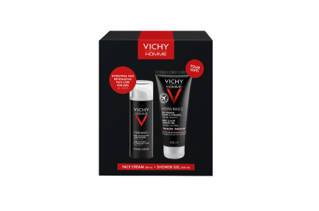 Gavepakke fra Vichy dusjgele og lotion for herrer