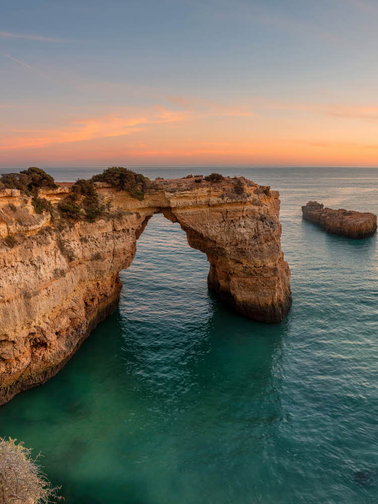 Utsikt til havet i Algarve