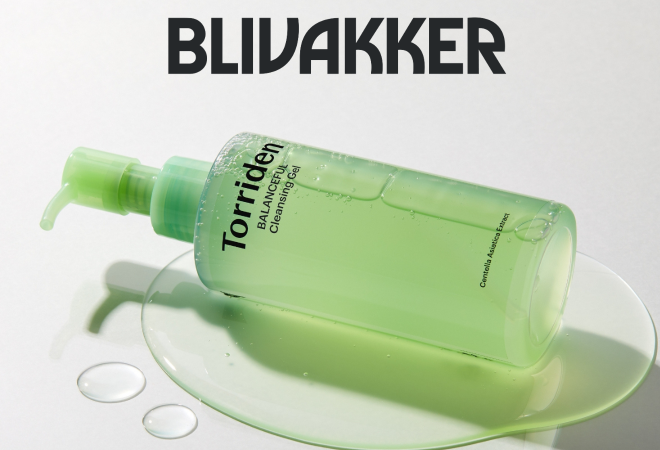 Blivakker-logo med k-beauty produkt