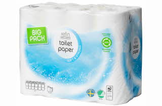 bilde av refin toalett papir