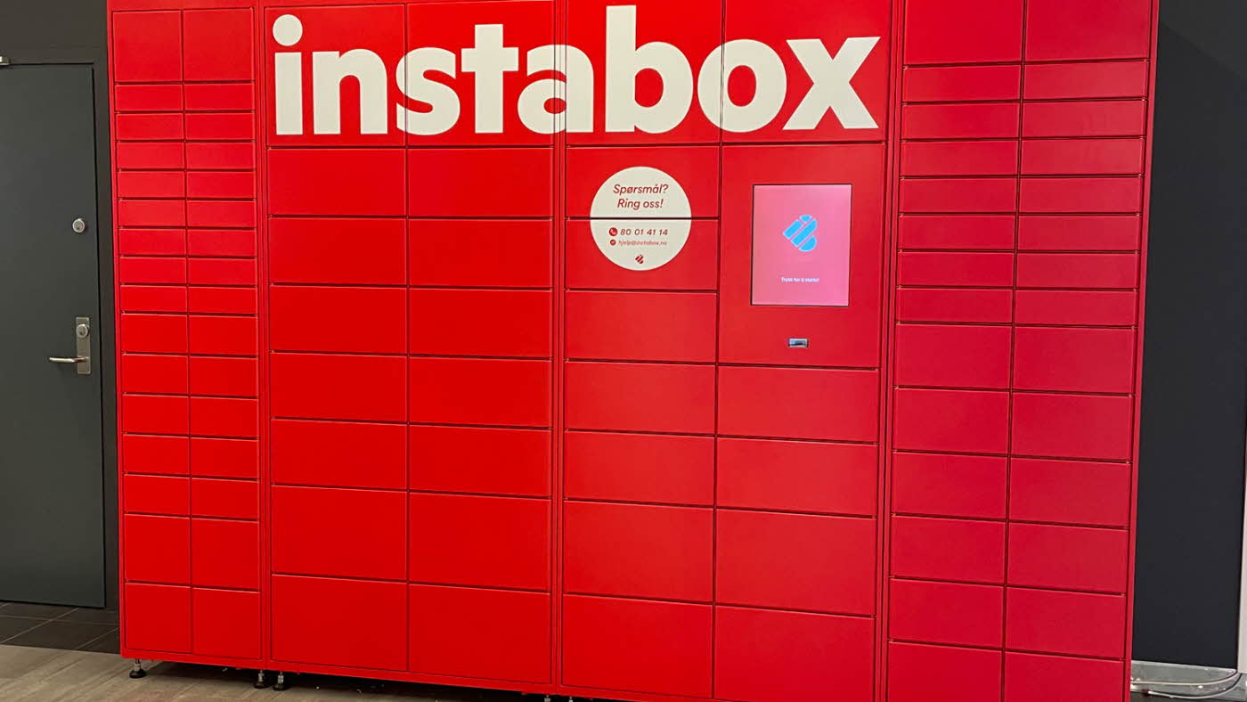 Instabox på Amfi Raufoss