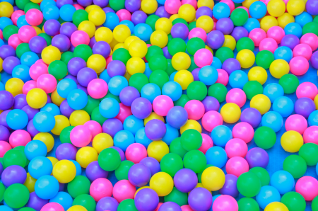 Ballonger i mange farger