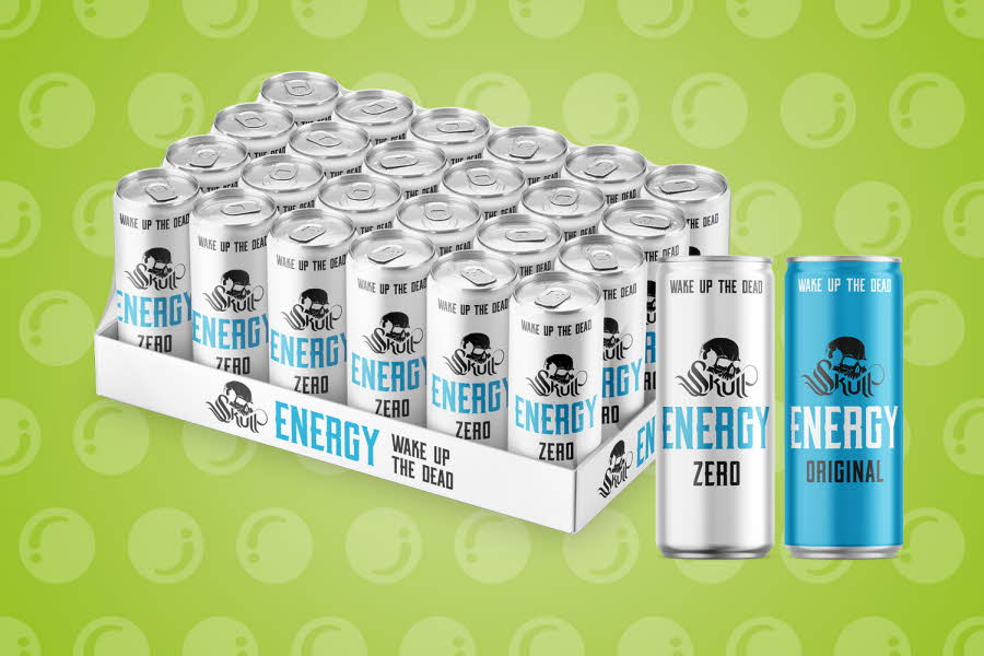 24-pakk Skull Energy