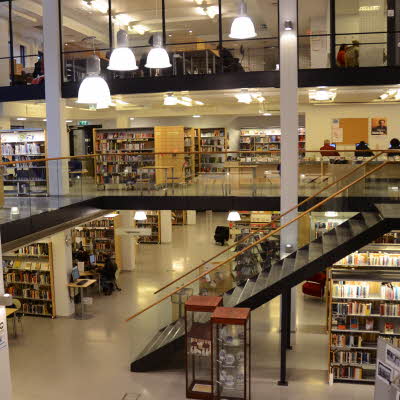 Oversiktsbilde av Ski bibliotek 