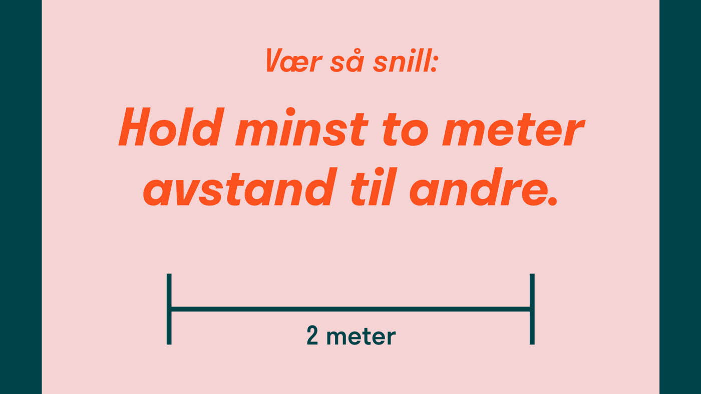 banner med tekst