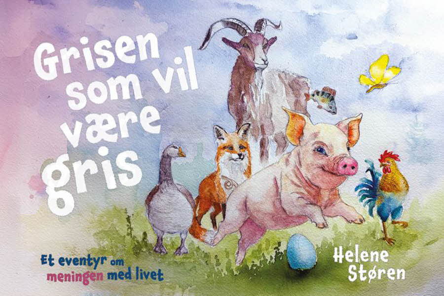 Boken "Grisen som vil være gris" av Helene Støren