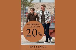 -20% på alle varer fra Lindbergh