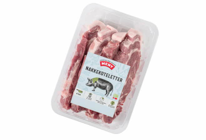 Nakkekoteletter fra Meny 