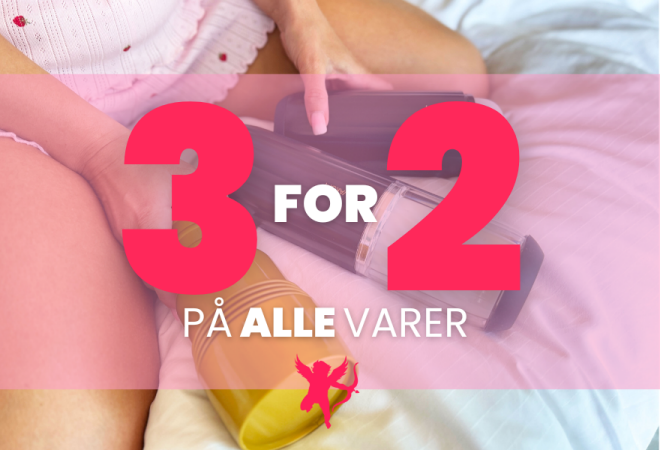 3 for 2 på alle varer kondomeriet
