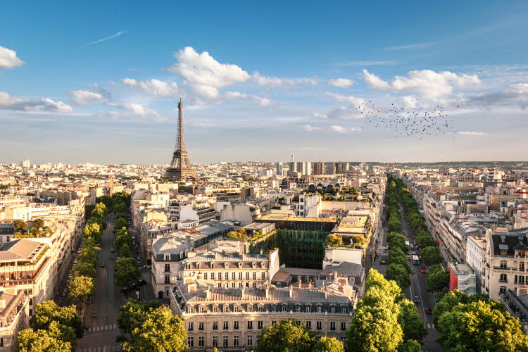 Utsikt over Paris