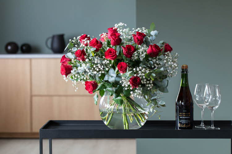 Blomster fra Mester Grønn til morsdag og Valentines