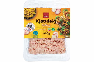 kjøttdeig av kylling fra coop