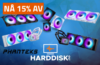 -15% rabatt på alle varer fra Phanteks