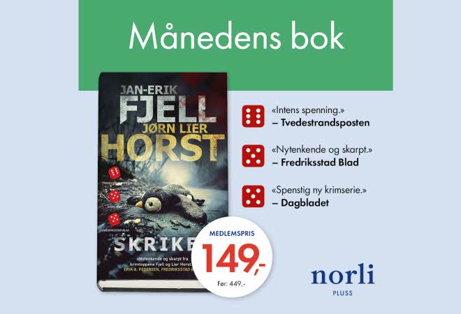 Norli Skriket 149,-