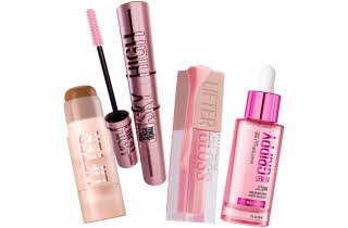 Fire Maybelline-produkter.