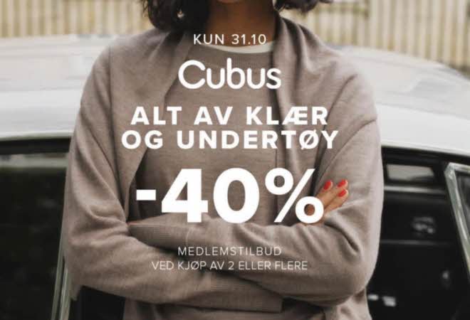 cubus medlemstilbud