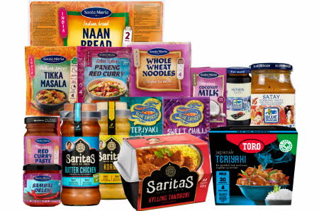Ulike typer Tex mex produkter