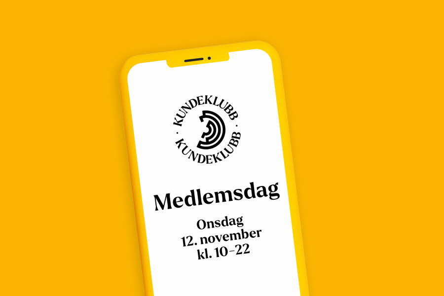 medlemsdag onsdag 12. november kl. 10-22